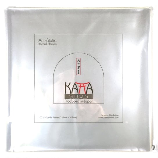 Okładki zewnętrzne na winyle 12" KATTA JAPAN  323x319 przejrzyste 100 szt. KATTA Sleeves