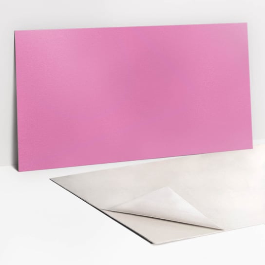 Okładzina Ścienna z Winylu 100x50 cm - Kolor różowy Tulup
