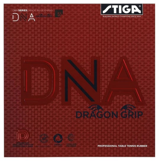Okładzina STIGA DNA Dragon Grip 2,3 czarna Stiga
