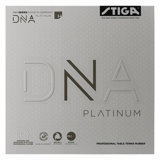 Okładzina STIGA DNA PLATINIUM H 2,1 mm czarna Stiga