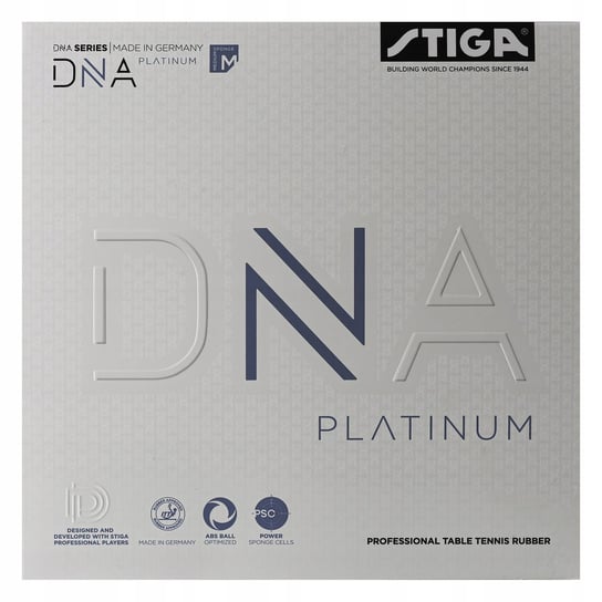 Okładzina STIGA DNA PLATINIUM M 2,1 mm czarna Stiga