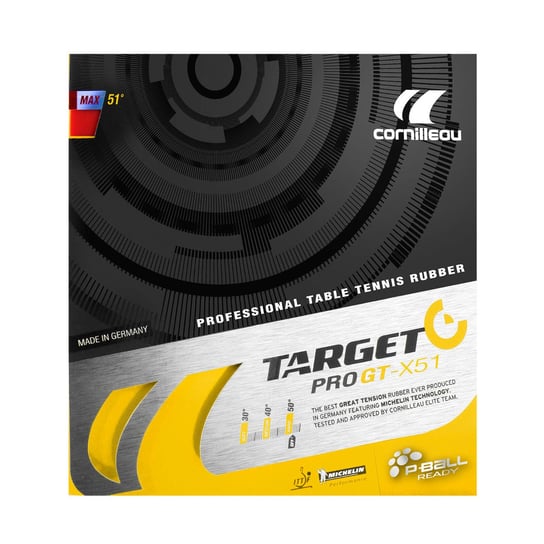 Okładzina Target Pro Gt-X51 2.0 Black Cornilleau Cornilleau