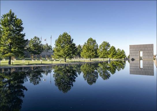 Oklahoma City Memorial in Oklahoma City, Oklahoma., Carol Highsmith - plakat 29,7x21 cm Galeria Plakatu