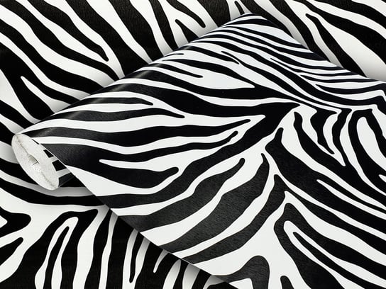 Okleina Meblowa Samoprzylepna Zebra Na Szafę Regał Meble Komodę 67x1500 DecoMeister
