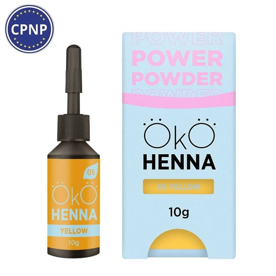 ОКО Power, Henna do brwi Powder nr 05 10 g, yellow OKO