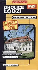 Okolice Łodzi. Mapa Turystyczna PPWK Polskie Przedsiębiorstwo Wydawnictw Kartograficznych
