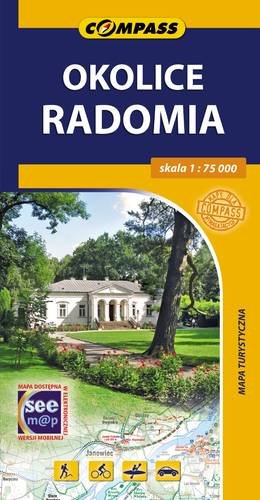 Okolice Radomia. Mapa turystyczna 1:75 000 Opracowanie zbiorowe