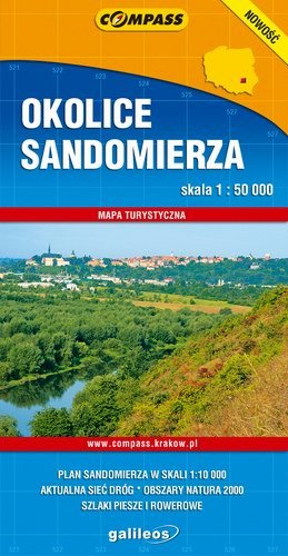 Okolice Sandomierza. Mapa turystyczna 1:50 000 Opracowanie zbiorowe