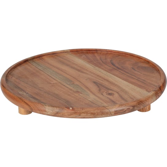 Okrągła deska z drewna akacjowego Home Styling Collection
