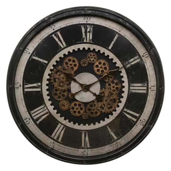 Okrągły zegar ścienny Charly w stylu loft 76 cm Atmosphera