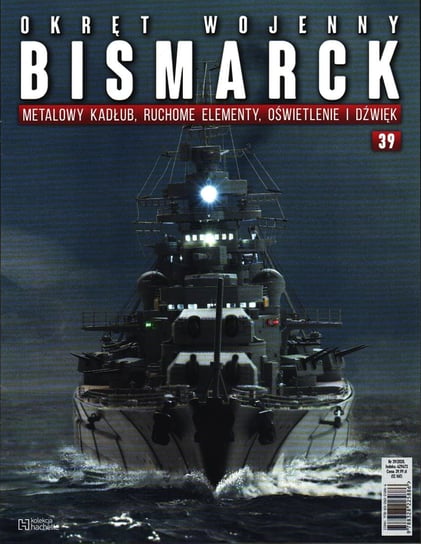 Okręt Wojenny Bismarck Nr 39 Hachette Polska Sp. z o.o.