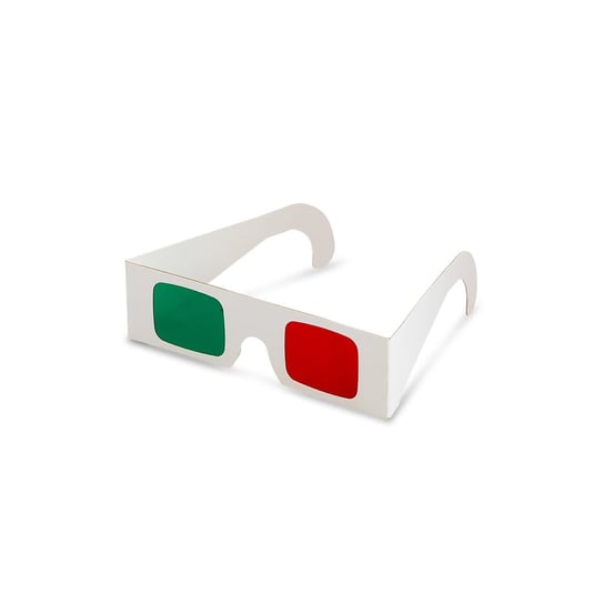 Okulary 3D (Czerwone/Zielone) [Ilość: 1 Szt] Inna marka