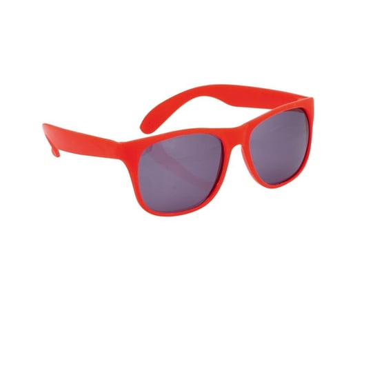 Okulary Czerwone. Plastik, 14x4,5x14 cm. HelloShop