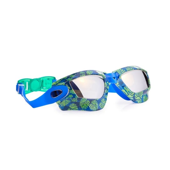 Okulary do pływania, Las deszczowy, niebiesko-zielone, Bling2O Bling2o