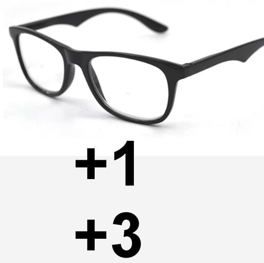 Okulary dwuogniskowe dal: +1, bliż: +3 Swokance