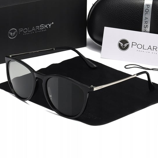 Okulary fotochromowe UV lekkie kocie POLARSKY Inny producent