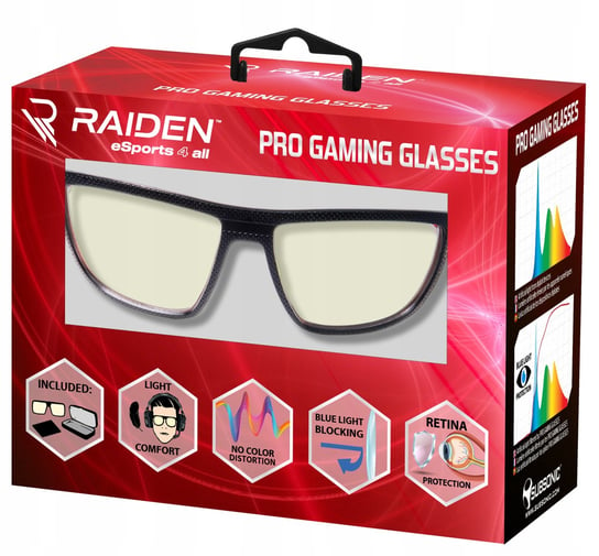 Okulary Gogle Gamingowe Dla Graczy Ochrona E-Sport Inny producent