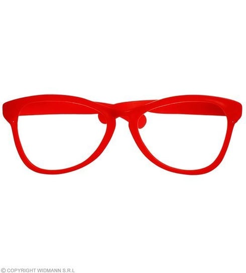 Okulary Klauna Gigantyczne Czerwone Widmann