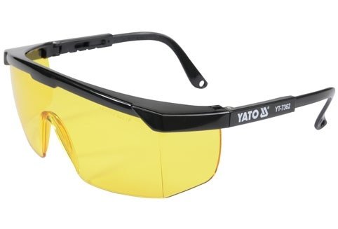 Okulary ochronne 7362 YATO, żółte Yato