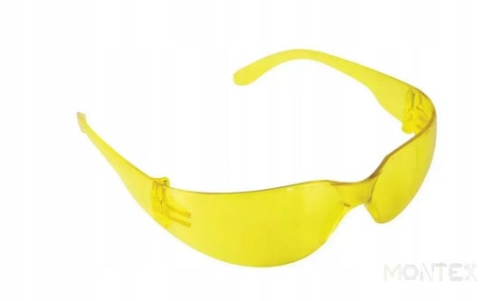 Okulary Ochronne, Poliwęglan, Żółte Dedra