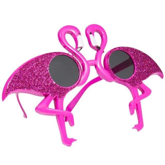 Okulary party, Flamingi, różowe Folat