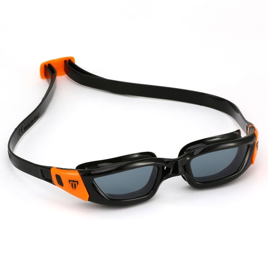 Okulary pływackie TIBURON JR : Kolor - Tiburon JR - EP2870108LD - czarny / pomarańcz / ciemne szkła Aqua-Speed