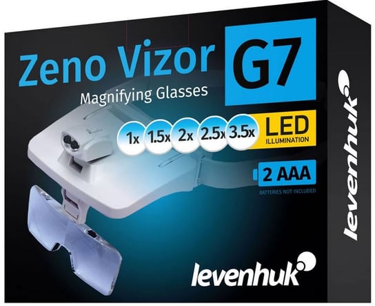 Okulary powiększające LEVENHUK Zeno Vizor G7 Levenhuk