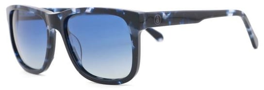 okulary przeciwsłoneczne Acetat wayfarer UV400 wood black/blue TWM