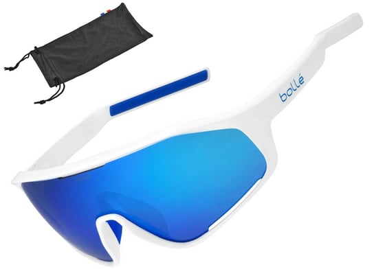 Okulary przeciwsłoneczne BOLLE SHIFTER white shiny S3 Bolle
