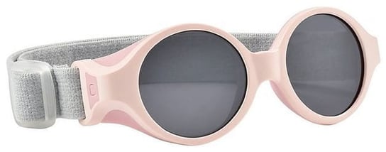 Okulary Przeciwsłoneczne dla Dzieci z Elastyczną Opaską 0-9 miesięcy Chalk Pink Beaba Beaba