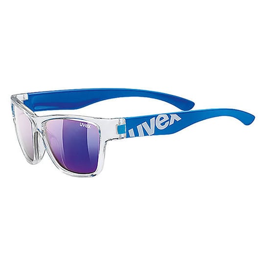 Okulary przeciwsłoneczne dziecięce, lustrzanki UVEX Sportstyle 508, szkła mirror blue UVEX