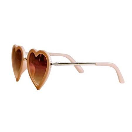 Okulary przeciwsłoneczne Elle Porte Classic - Heart Peach 3-12 lat uniw Elle Porte