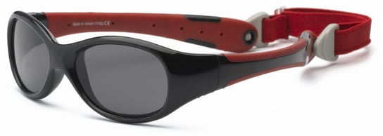 Okulary Przeciwsłoneczne Explorer - Black and Red 0+ Real Shades