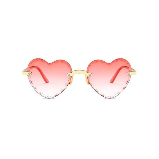 Okulary Przeciwsłoneczne Hearts Pink Ok279Wz1 eCarla