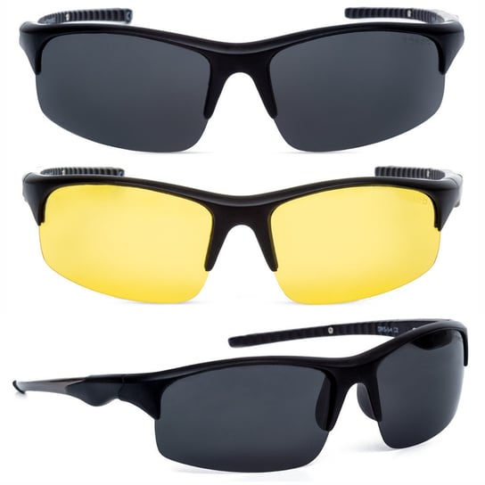 Okulary Przeciwsłoneczne Polarized Sportowe Uv 2W1 - Ok-Sun-Dr-Drs-54C2N Aleszale