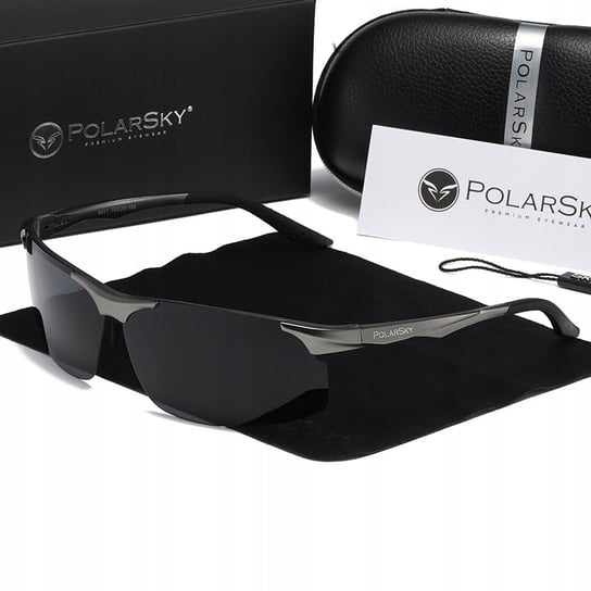 Okulary przeciwsłoneczne POLARSKY aluminiowe SPORT Inny producent