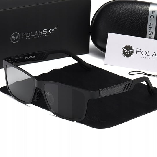 Okulary przeciwsłoneczne PolarSky FOTOCHROM carbon polarized PolarSky