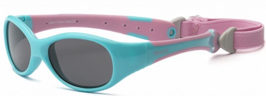 Okulary Przeciwsłoneczne Real Shades Explorer - Aqua And Pink 0+ Real Shades