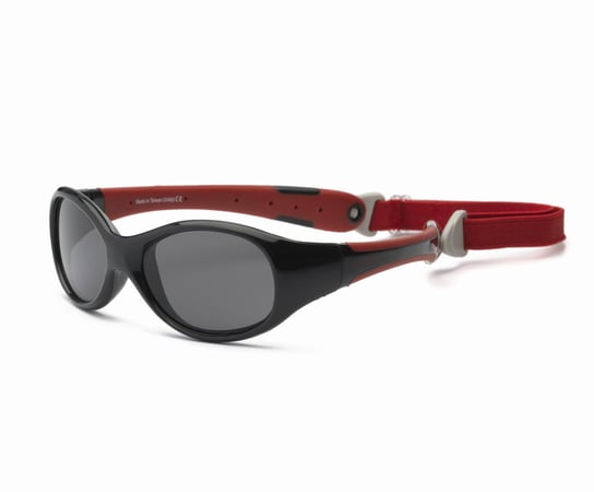 Okulary Przeciwsłoneczne Real Shades Explorer Polarized - Black And Red 2+ Real Shades
