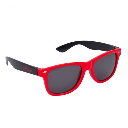 Okulary przeciwsłoneczne TEMPISH Retro, filtr UV400, czerwone Tempish