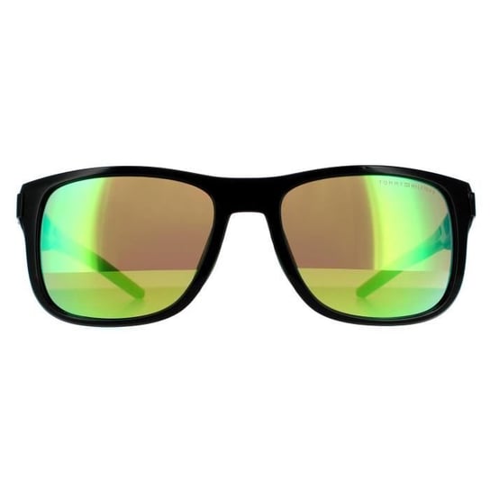 Okulary przeciwsłoneczne Tommy Hilfiger TH 1913-S 807 Z9 Czarno-Zielone Lustrzane Tommy Hilfiger