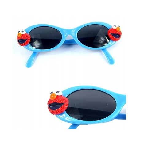 Okulary przeciwsłoneczne Ulica Sezamkowa Elmo Inny producent