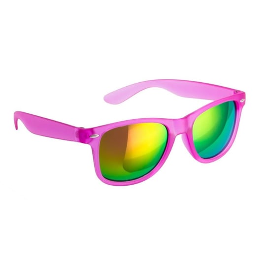 Okulary przeciwsłoneczne w kolorze różowym, PC, AC 14,3 x 4,8 x 14,7 cm HelloShop
