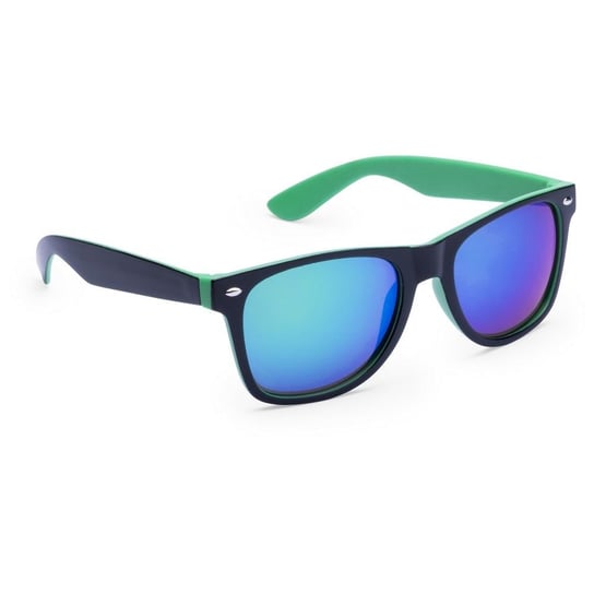 Okulary przeciwsłoneczne Zielone - Ochrona UV400, Wykonane z PC HelloShop