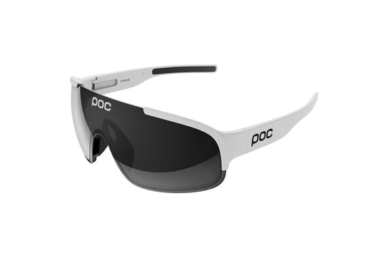 Okulary rowerowe POC Crave białe sportowe POC