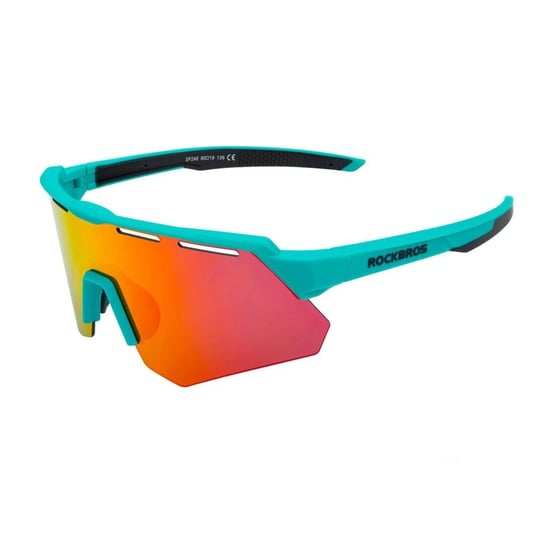 Okulary rowerowe przeciwsłoneczne sportowe z wymiennymi soczewkami i wkładką korekcyjną Rockbros