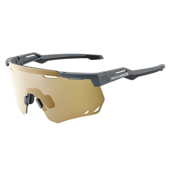 Okulary rowerowe z polaryzacją przeciwsłoneczne Rockbros SP323GY Rockbros