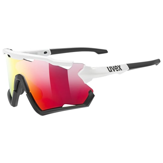 Okulary sportowe Uvex Sportstyle 228 8206 czarno-biało-czerwony UVEX