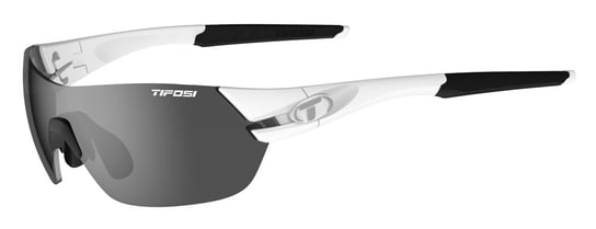 Okulary TIFOSI SLICE matte white (3 szkła 15,4% Smoke, 41,4% AC Red, 95,6% Clear) TIFOSI