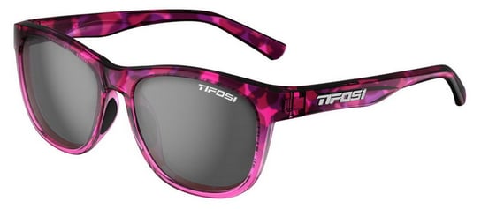 Okulary TIFOSI SWANK pink confetti (1 szkło Smoke 15,4% transmisja światła) (NEW) TIFOSI